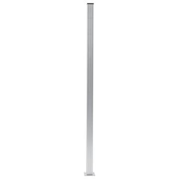 Durable Aluminium Fence Posts - 185 cm (2 pcs) | HipoMarket