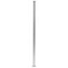 Durable Aluminium Fence Posts - 185 cm (2 pcs) | HipoMarket