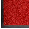 Washable Red Doormat 120x180 cm for Indoor/Outdoor Use | HipoMarket