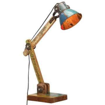 Multicolour Industrial Desk Lamp - Adjustable & Eco-Friendly