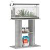 Aquarium Stand Concrete Grey 60x30x60 cm | Stable & Stylish