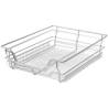 Pull-Out Wire Baskets 2 pcs Silver - Optimise Kitchen Storage