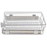 Pull-Out Wire Baskets 2 pcs Silver - Optimise Kitchen Storage