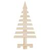 Wooden Christmas Tree - 60 cm Solid Pine Decoration