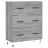 Sideboard Grey Sonoma - Classic Storage Solution | HipoMarket