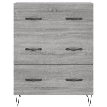 Sideboard Grey Sonoma - Classic Storage Solution | HipoMarket