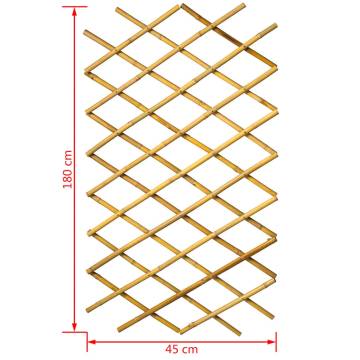 Nature Garden Trellis 45x180 cm Bamboo | Hipomarket