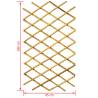 Nature Garden Trellis 45x180 cm Bamboo | Hipomarket