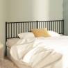 Metal Headboard Black 193 cm Colour black Size 193 cm Quantity in Package 1 