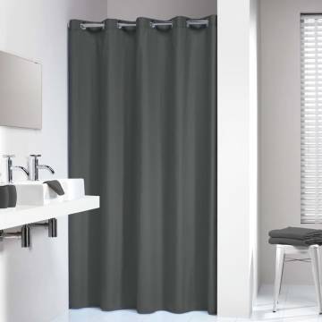 Sealskin Grey Shower Curtain 180x200 cm | Stylish & Water Repellent