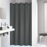 Sealskin Shower Curtain Coloris 180x200 cm Grey Colour grey 