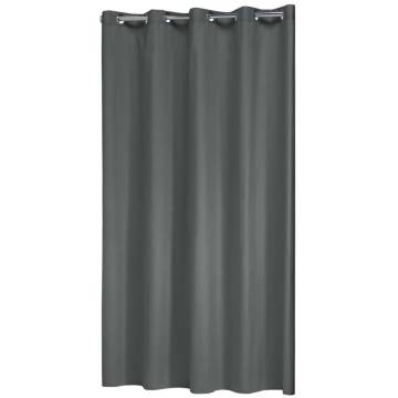 Sealskin Grey Shower Curtain 180x200 cm | Stylish & Water Repellent