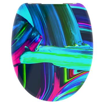 SCHÜTTE Soft-Close Toilet Seat - NEON PAINT | HipoMarket