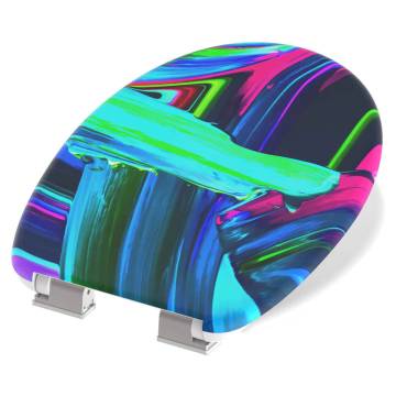 SCHÜTTE Soft-Close Toilet Seat - NEON PAINT | HipoMarket