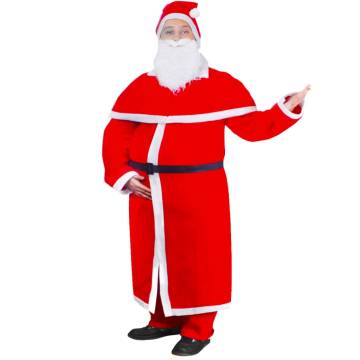 Santa Claus Christmas Costume Robe Set - Fun for Holiday Parties