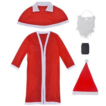 Santa Claus Christmas Costume Robe Set - Fun for Holiday Parties