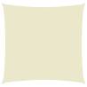 Sunshade Sail Oxford Fabric Square 2.5x2.5 m Cream Colour cream Size 2.5 x 2.5 m Quantity in Package 1 