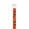 Durable Orange Boat Rope 5mm x 250m - Polypropylene