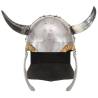 Fantasy Viking Helmet LARP Silver Steel - Antique Style