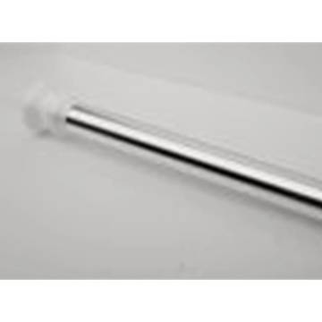 RIDDER Telescopic Shower Curtain Rod | Adjustable Chrome 110-185cm