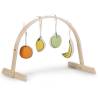 CHILDHOME Toy Fruit Set for Baby Gym - 4 Colorful Fruits