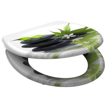 SCHÜTTE Duroplast Toilet Seat - Soft-Close JASMIN Design