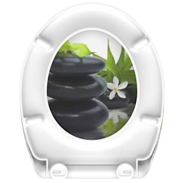 SCHÜTTE Duroplast Toilet Seat - Soft-Close JASMIN Design