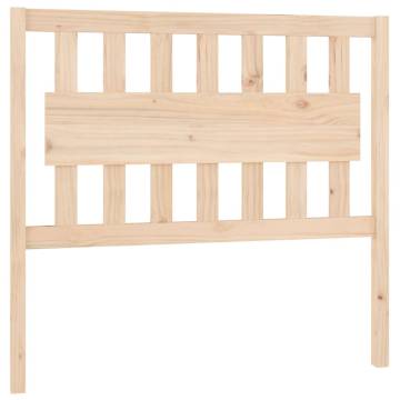 Stylish Solid Pine Bed Headboard | 105.5x4x100 cm | HipoMarket