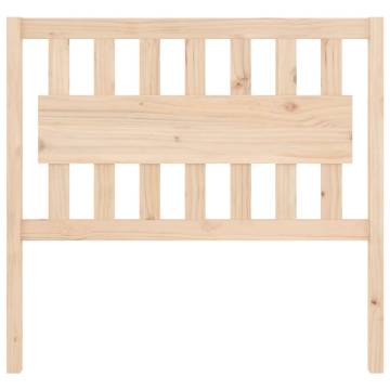 Stylish Solid Pine Bed Headboard | 105.5x4x100 cm | HipoMarket