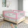 Toddler Safety Bed Rail Pink 140x25 cm Fabric Colour pink Size 140 x 25 cm Quantity in Package 1 