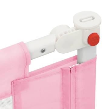 Pink Toddler Safety Bed Rail - 140x25 cm | Hipomarket UK