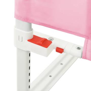 Pink Toddler Safety Bed Rail - 140x25 cm | Hipomarket UK