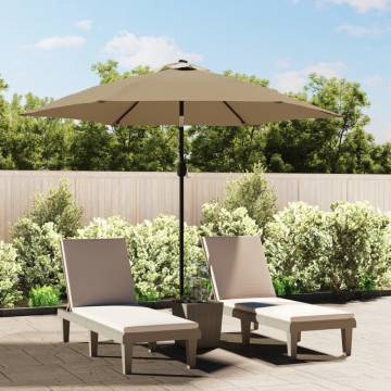 Outdoor Parasol with Metal Pole 300 cm - Stylish & Durable