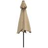 Outdoor Parasol with Metal Pole 300 cm - Stylish & Durable