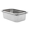 Gastronorm Containers 2 pcs GN 1/1 150 mm Stainless Steel Size 530 x 325 x 150 mm 