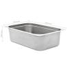 Gastronorm Containers 2 pcs GN 1/1 - Stainless Steel Cookware