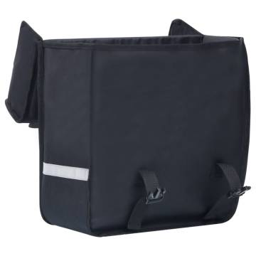 Waterproof 21L Single Bicycle Bag for Pannier Rack - Black