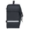 Waterproof 21L Single Bicycle Bag for Pannier Rack - Black