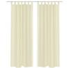 Cream Sheer Curtain 140 x 175 cm 2 pcs Colour cream Size 140 x 175 cm Quantity in Package 2 