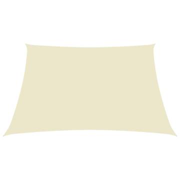 Sunshade Sail Oxford Fabric Rectangular 2x3.5 m Cream