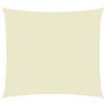 Cream Sunshade Sail 6x7m Oxford Fabric - UV & Water Resistant