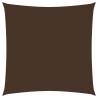 Sunshade Sail Oxford Fabric Square 6x6 m Brown Colour brown Size 6 x 6 m Quantity in Package 1 