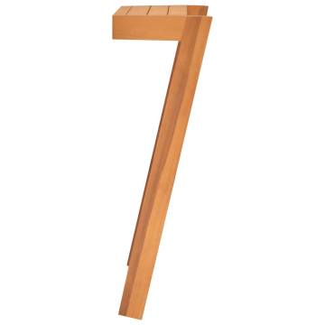 Towel Racks 2 pcs Solid Teak Wood | Hipomarket UK