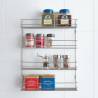 Metaltex 4-Tier Wall Spice Rack Pepito - Organize Your Kitchen