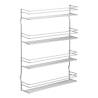 Metaltex 4-Tier Wall Spice Rack Pepito - Organize Your Kitchen