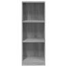 3-Tier Book Cabinet Grey Sonoma | Stylish Storage Solution