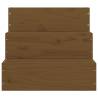 Pet Stair Honey Brown - Solid Wood Pine for Easy Access | HiPoMarket