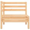 Garden Corner Sofa - Solid Pine Wood | HipoMarket