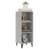 Stylish Sideboard Concrete Grey - 34.5x32.5x90 cm | HipoMarket