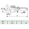 Revolving Live Center MT4 - Precision Tool for Woodturning